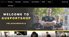 Desktop Screenshot of gusportshop.com